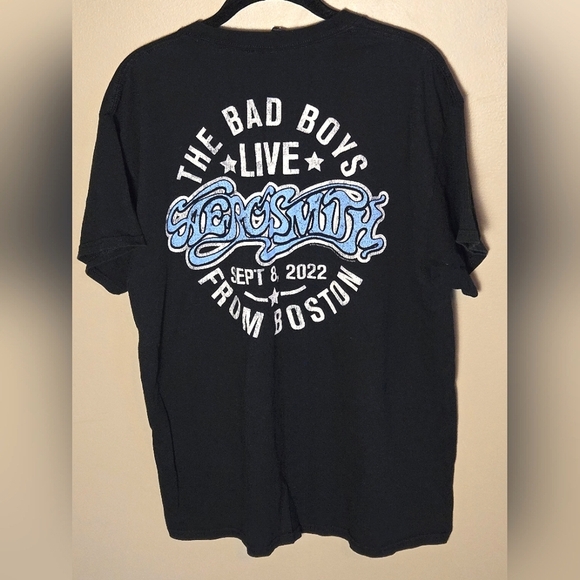 Rare Aerosmith 50th Anniversary Fenway Park Draw The Line Concert Shirt, Large - Picture 3 of 4